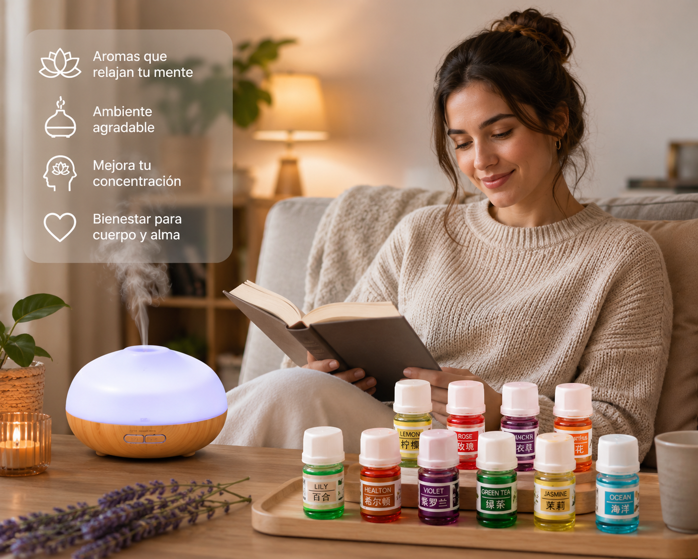 Set de Esencias Aromáticas Concentradas 🌸